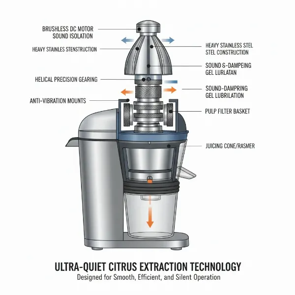 Top 5 Quiet Electric Citrus Juicers for a Peaceful Morning Boost